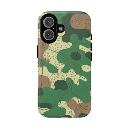 K-Factor Supply Co Taiga Topo Tough Magnetic iPhone Case iPhone 16
