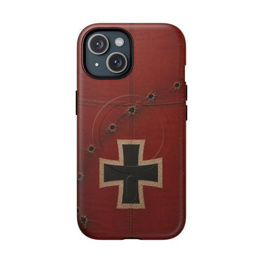 K-Factor Supply Co The Baron's Fokker Tough Magnetic iPhone Case iPhone 15 / Matte
