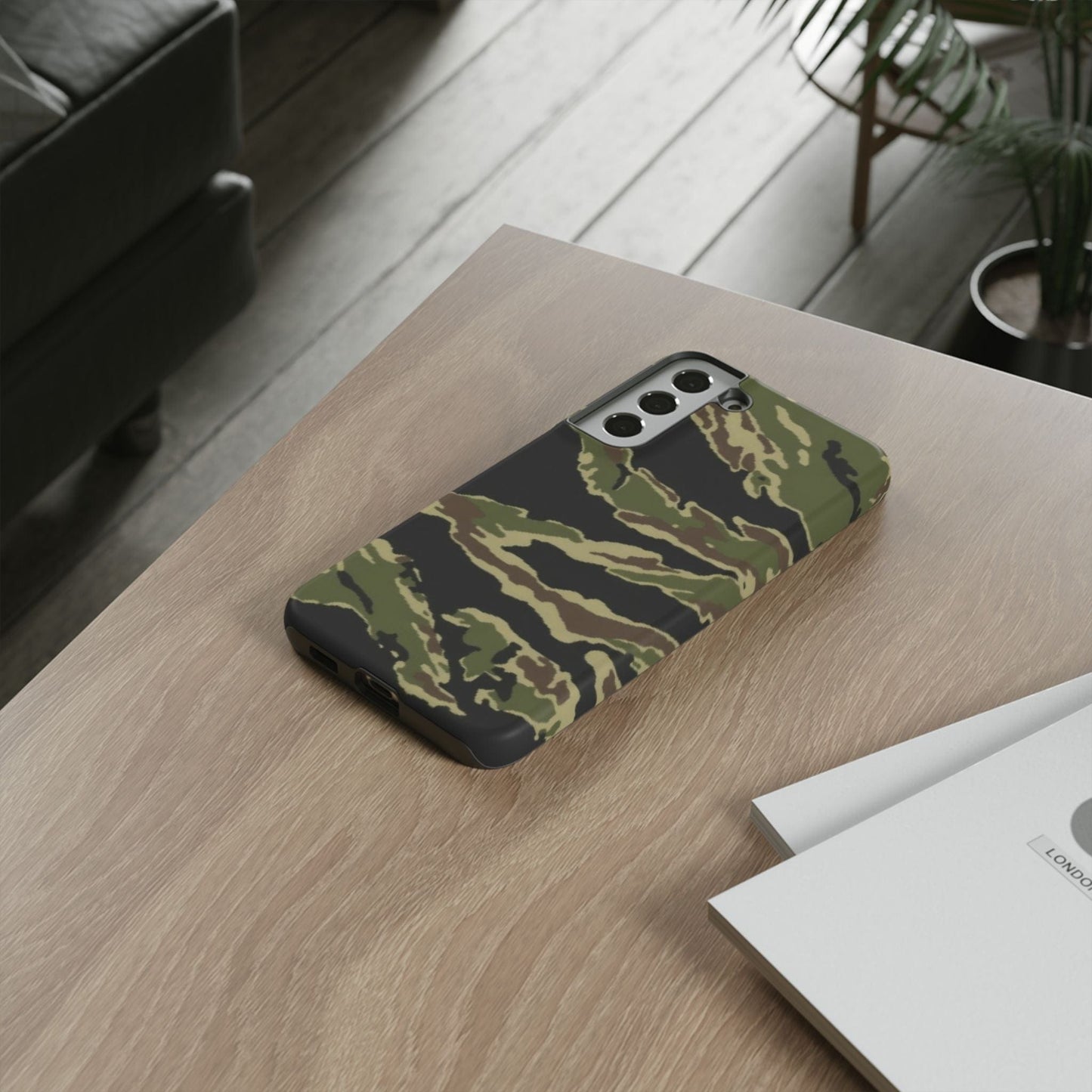 K-Factor Supply Co Tiger Stripe Camo Tough Android Case