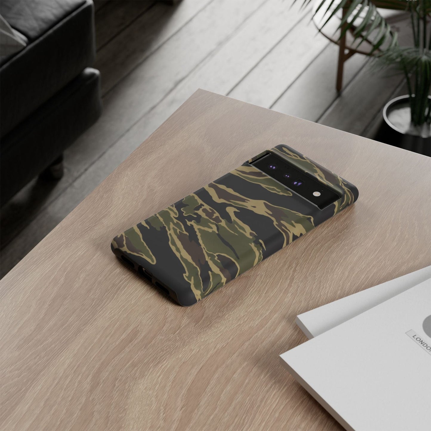 K-Factor Supply Co Tiger Stripe Camo Tough Android Case