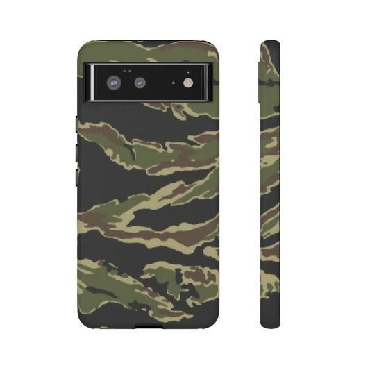 K-Factor Supply Co Tiger Stripe Camo Tough Android Case Google Pixel 6