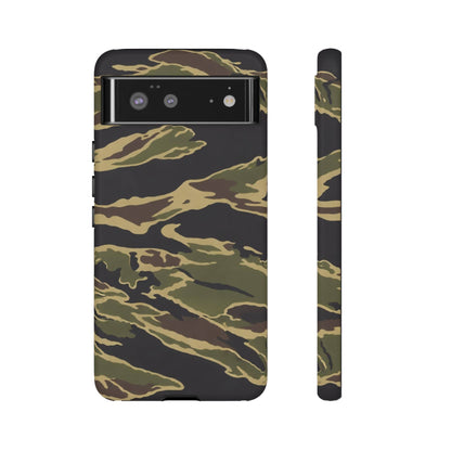 K-Factor Supply Co Tiger Stripe Camo Tough Android Case Google Pixel 6 / Matte