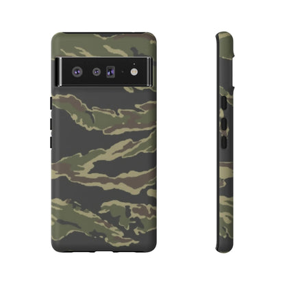 K-Factor Supply Co Tiger Stripe Camo Tough Android Case Google Pixel 6 Pro