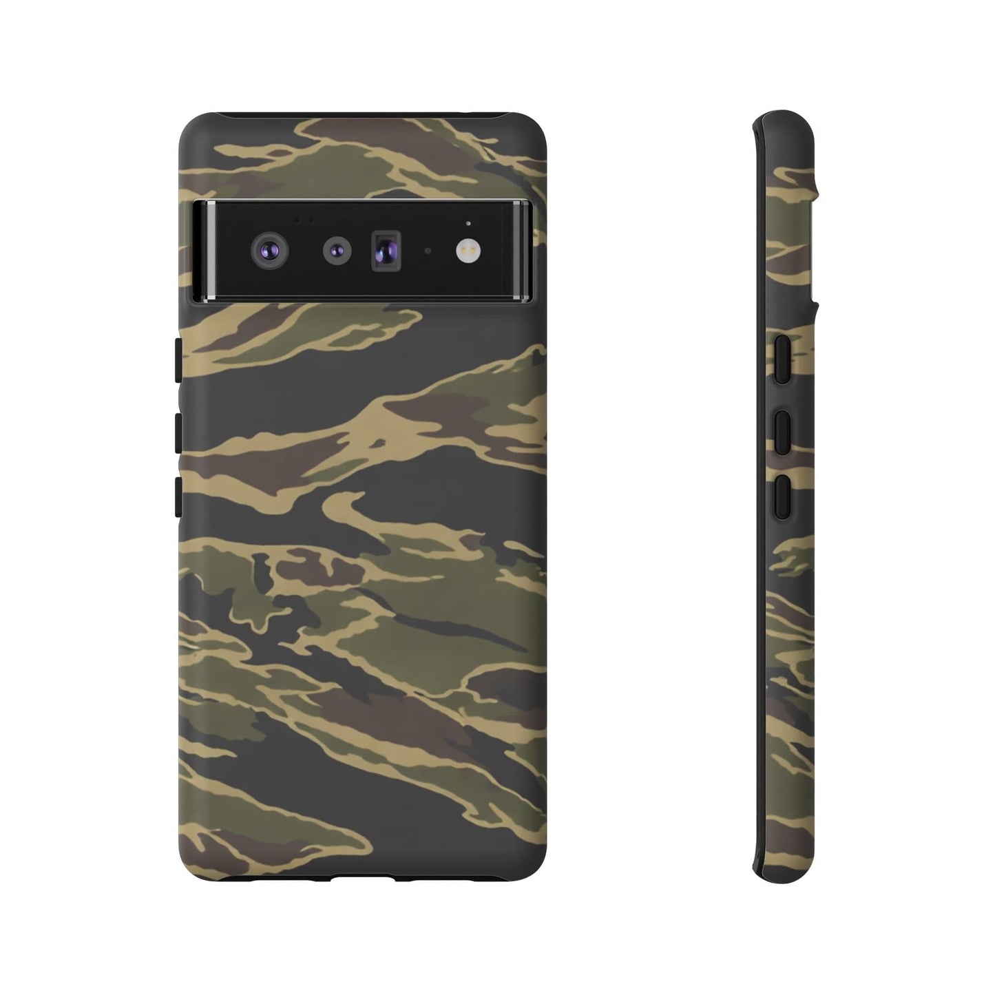 K-Factor Supply Co Tiger Stripe Camo Tough Android Case Google Pixel 6 Pro / Matte