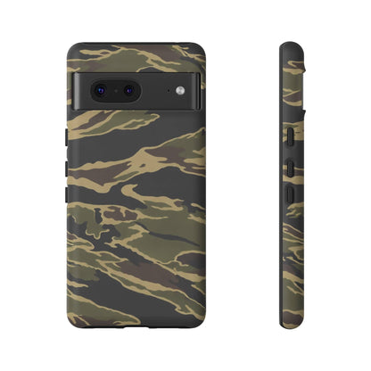 K-Factor Supply Co Tiger Stripe Camo Tough Android Case Google Pixel 7