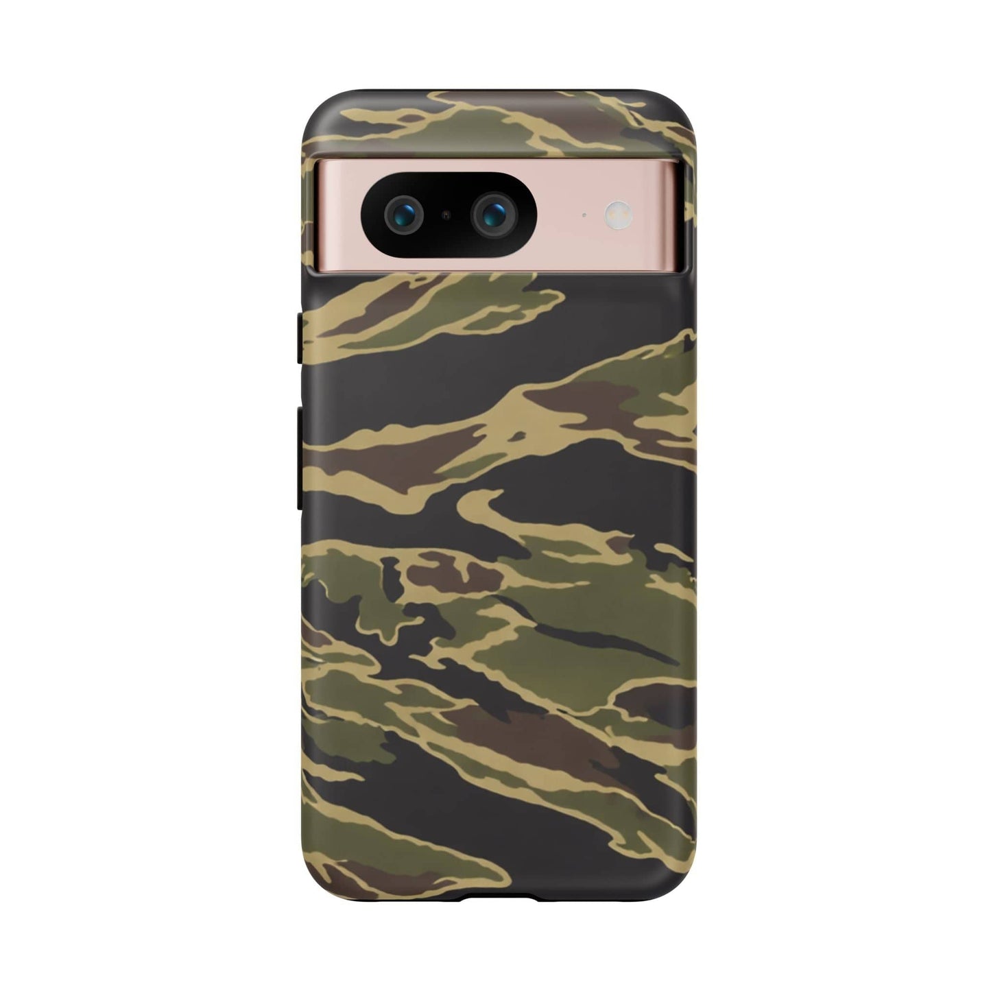 K-Factor Supply Co Tiger Stripe Camo Tough Android Case Google Pixel 8 / Matte