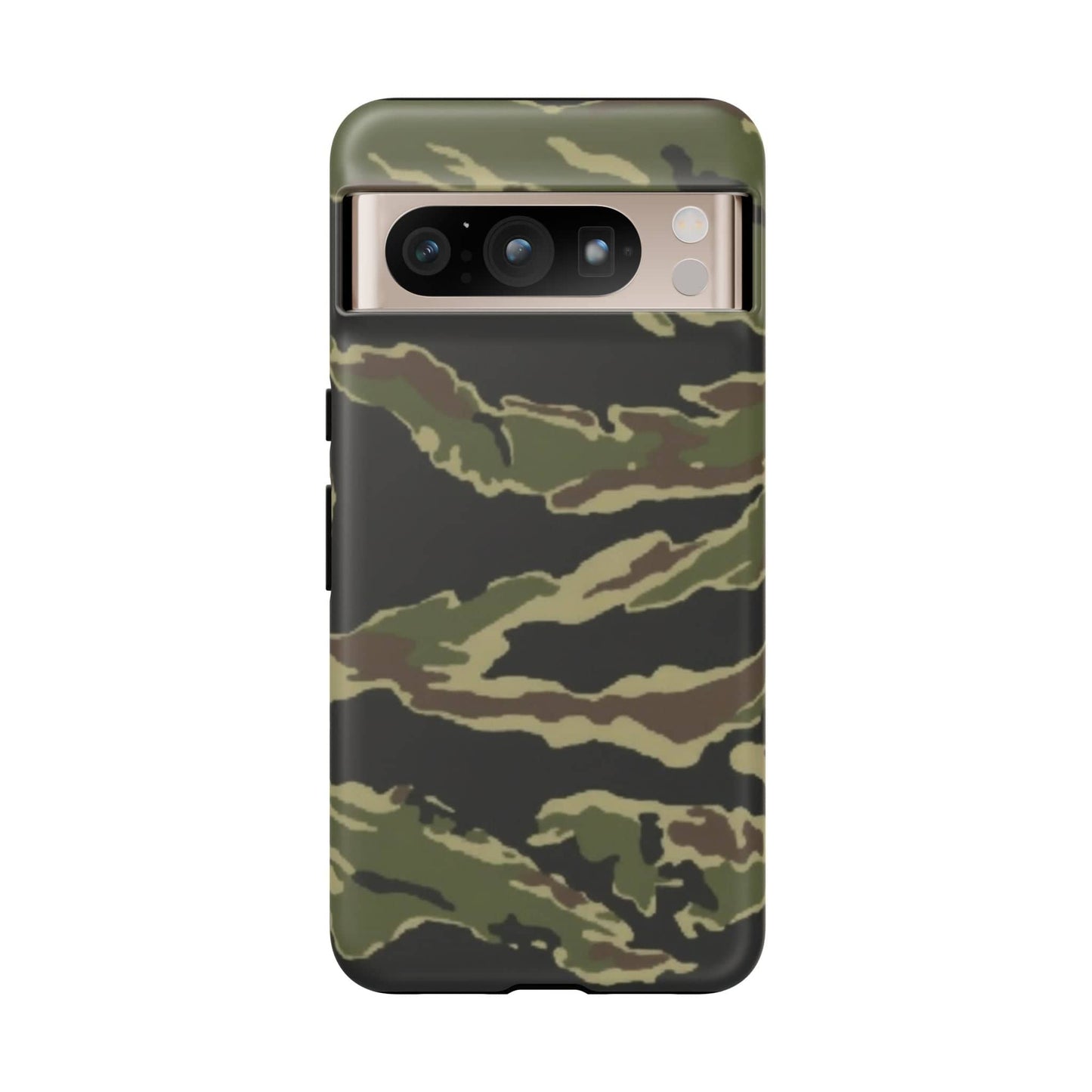 K-Factor Supply Co Tiger Stripe Camo Tough Android Case Google Pixel 8 Pro