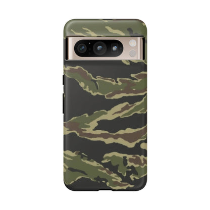 K-Factor Supply Co Tiger Stripe Camo Tough Android Case Google Pixel 8 Pro