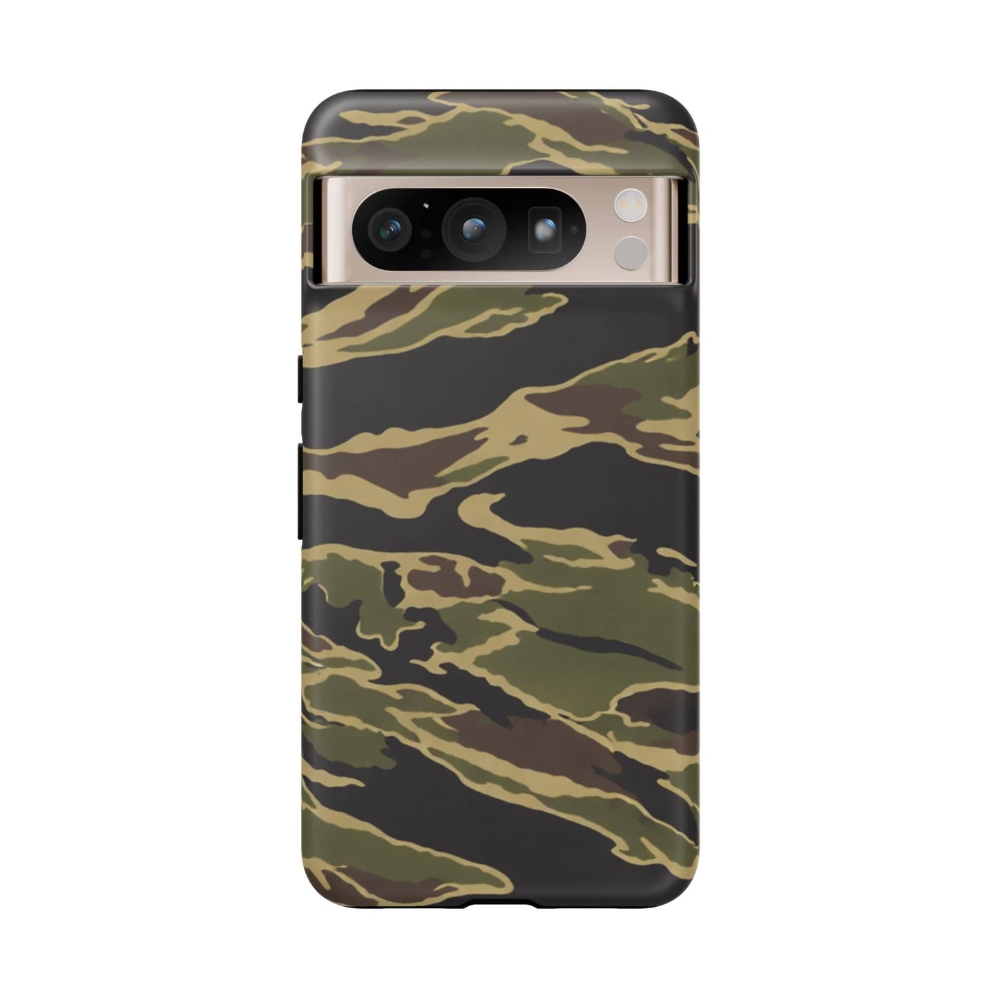 K-Factor Supply Co Tiger Stripe Camo Tough Android Case Google Pixel 8 Pro / Matte