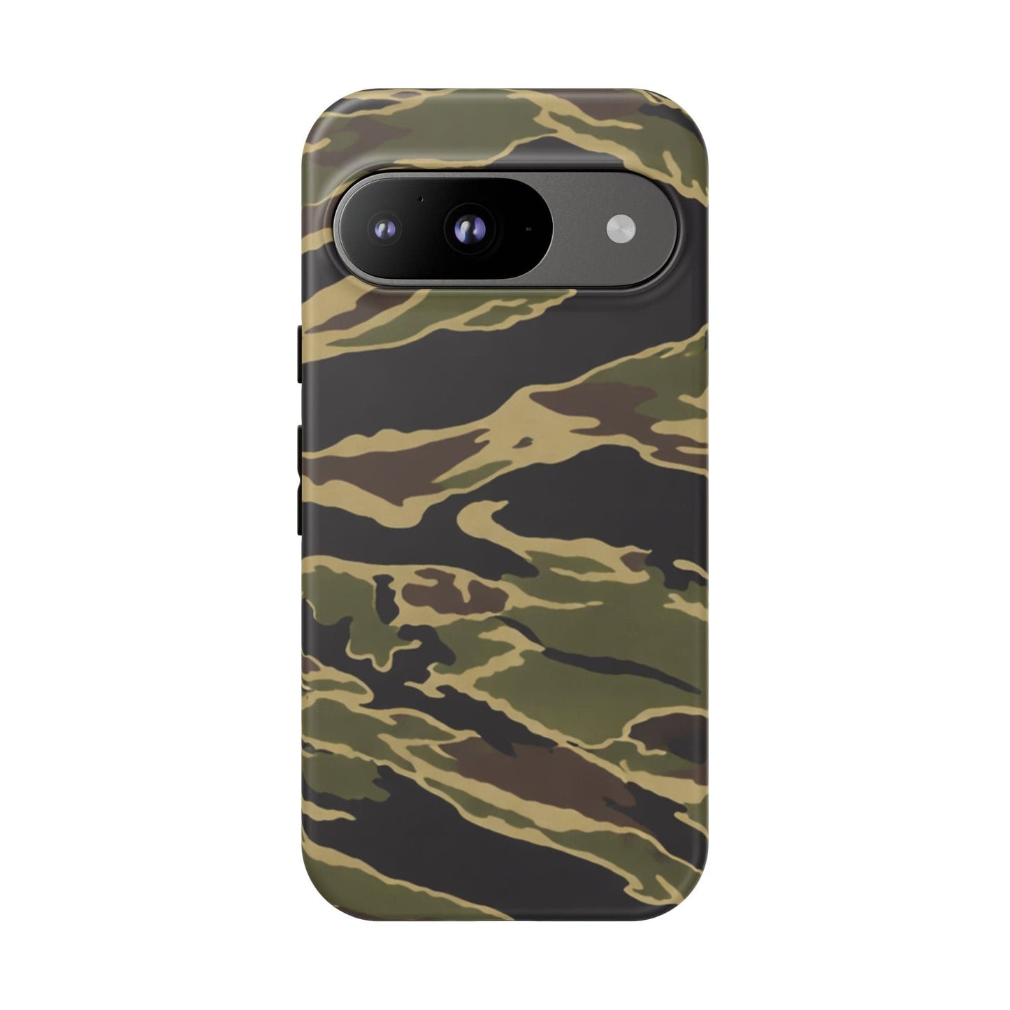K-Factor Supply Co Tiger Stripe Camo Tough Android Case Google Pixel 9 / Matte