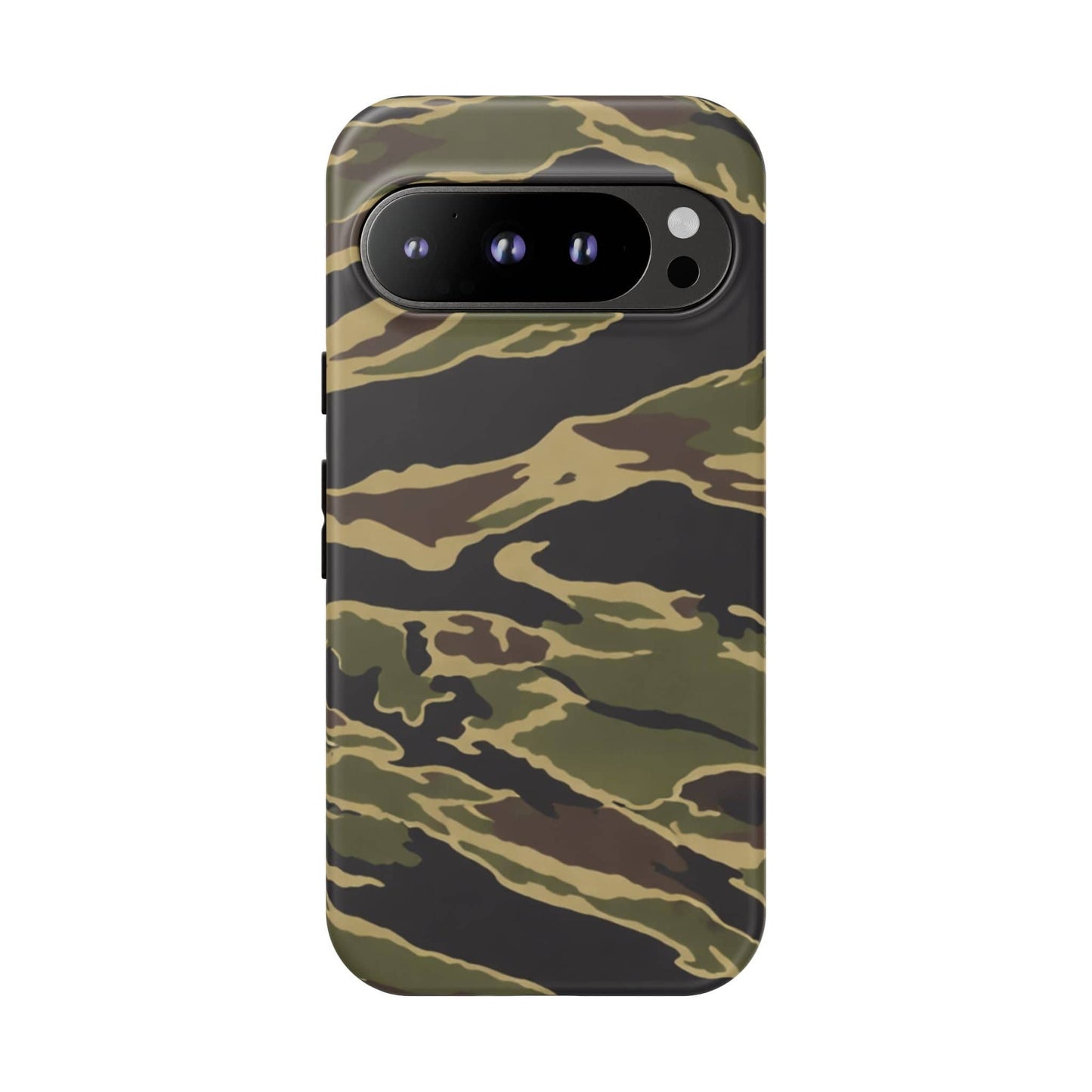 K-Factor Supply Co Tiger Stripe Camo Tough Android Case Google Pixel 9 Pro / Matte
