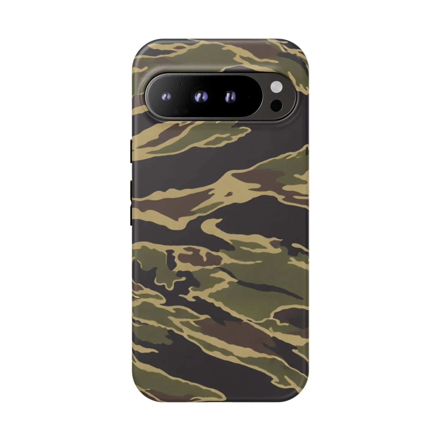 K-Factor Supply Co Tiger Stripe Camo Tough Android Case Google Pixel 9 Pro XL / Matte