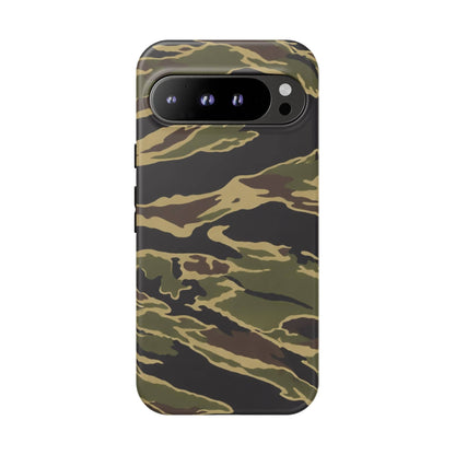 K-Factor Supply Co Tiger Stripe Camo Tough Android Case Google Pixel 9 Pro XL / Matte
