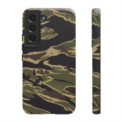 K-Factor Supply Co Tiger Stripe Camo Tough Android Case Samsung Galaxy S22 / Matte