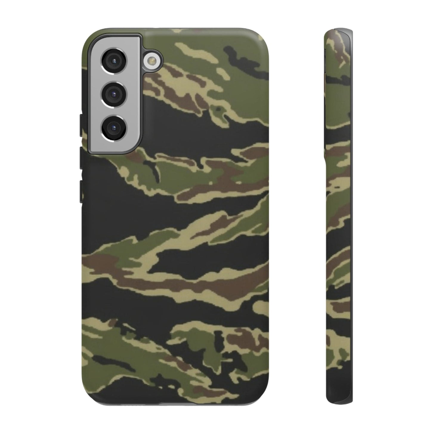 K-Factor Supply Co Tiger Stripe Camo Tough Android Case Samsung Galaxy S22 Plus