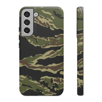 K-Factor Supply Co Tiger Stripe Camo Tough Android Case Samsung Galaxy S22 Plus