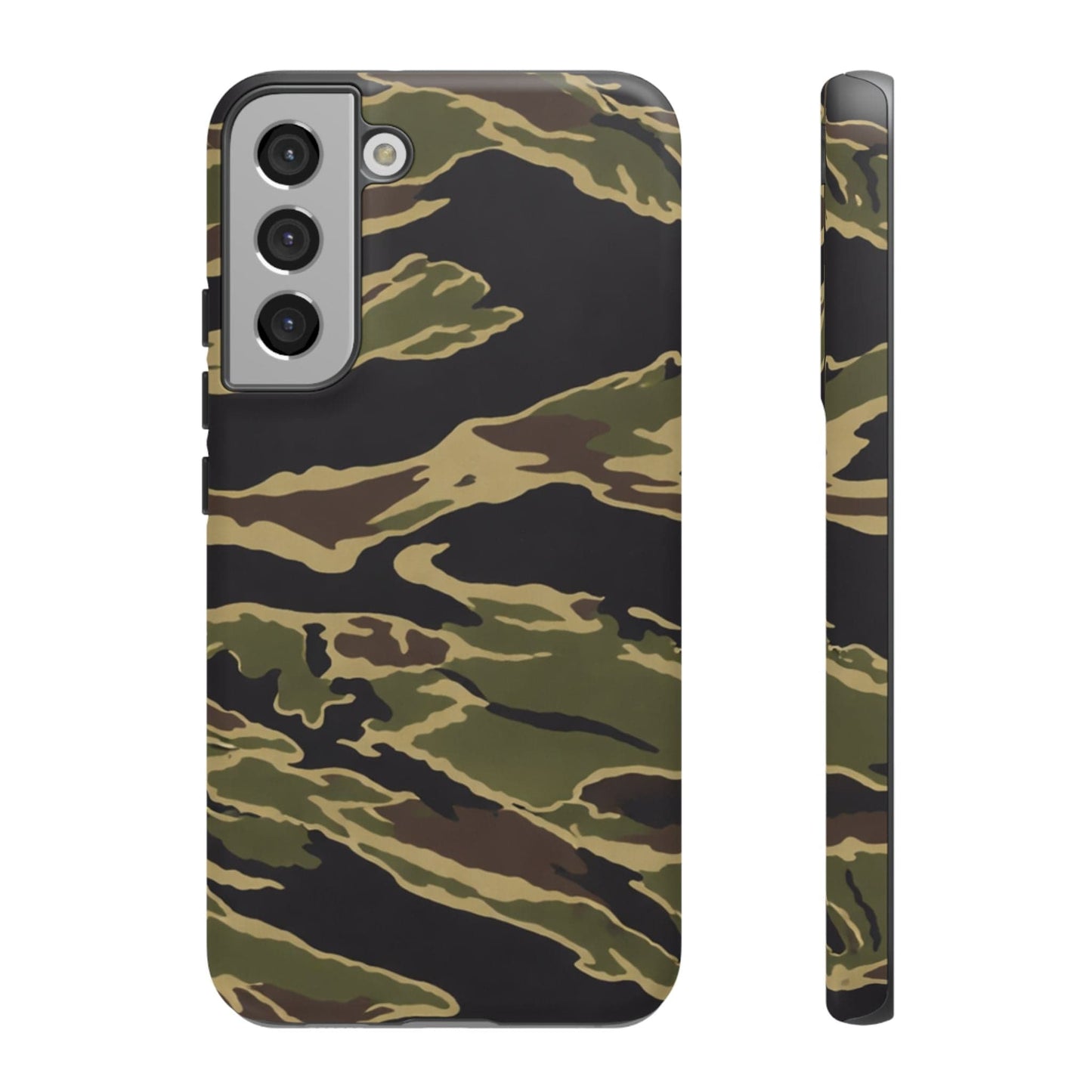 K-Factor Supply Co Tiger Stripe Camo Tough Android Case Samsung Galaxy S22 Plus / Matte