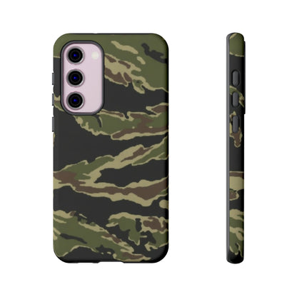 K-Factor Supply Co Tiger Stripe Camo Tough Android Case Samsung Galaxy S23 Plus