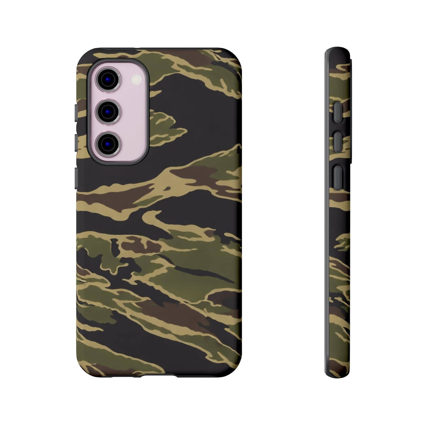 K-Factor Supply Co Tiger Stripe Camo Tough Android Case Samsung Galaxy S23 Plus / Matte