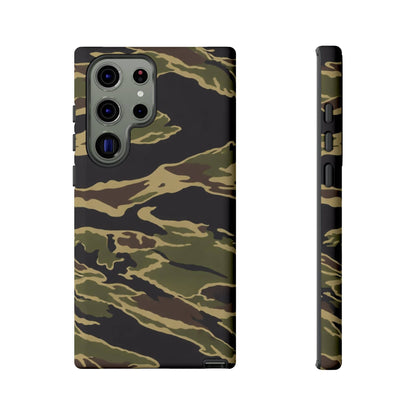 K-Factor Supply Co Tiger Stripe Camo Tough Android Case Samsung Galaxy S23 Ultra / Matte