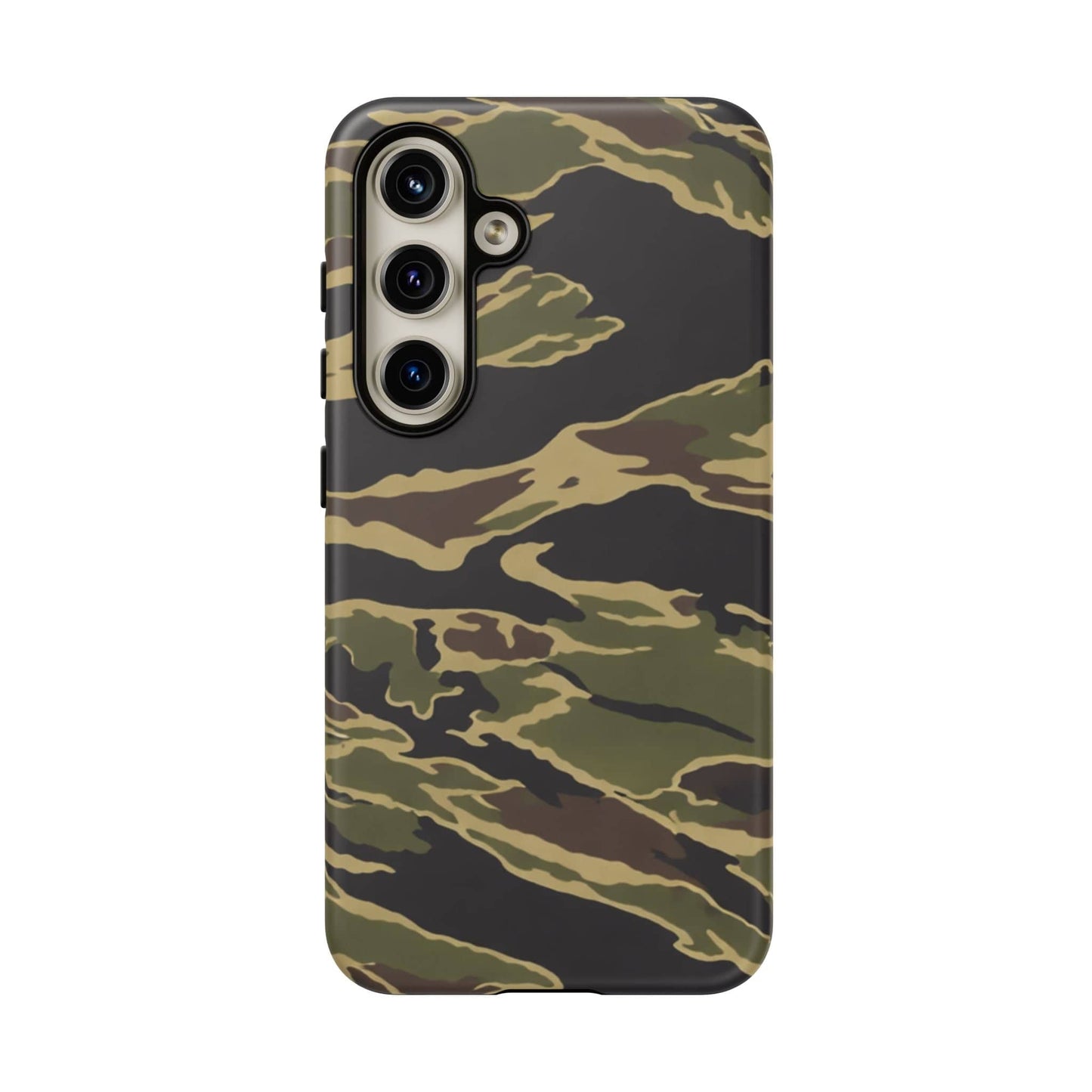 K-Factor Supply Co Tiger Stripe Camo Tough Android Case Samsung Galaxy S24 / Matte