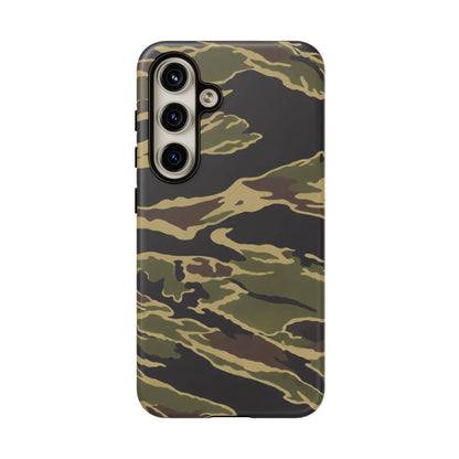 K-Factor Supply Co Tiger Stripe Camo Tough Android Case Samsung Galaxy S24 / Matte