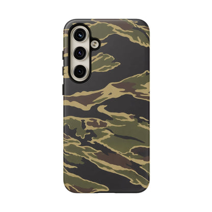 K-Factor Supply Co Tiger Stripe Camo Tough Android Case Samsung Galaxy S24 Plus / Matte