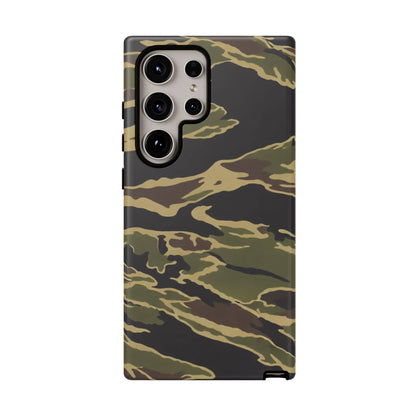 K-Factor Supply Co Tiger Stripe Camo Tough Android Case Samsung Galaxy S24 Ultra / Matte