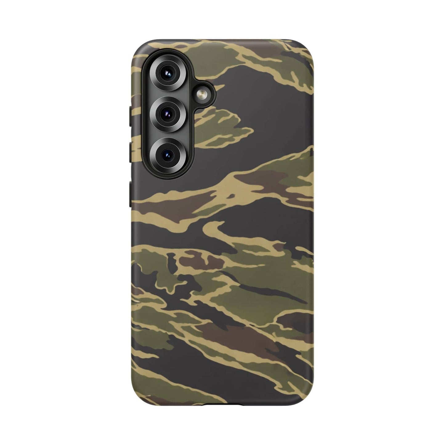 K-Factor Supply Co Tiger Stripe Camo Tough Android Case Samsung Galaxy S25 / Matte