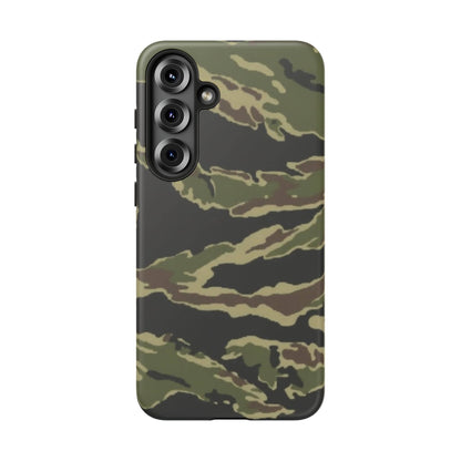 K-Factor Supply Co Tiger Stripe Camo Tough Android Case Samsung Galaxy S25 Plus