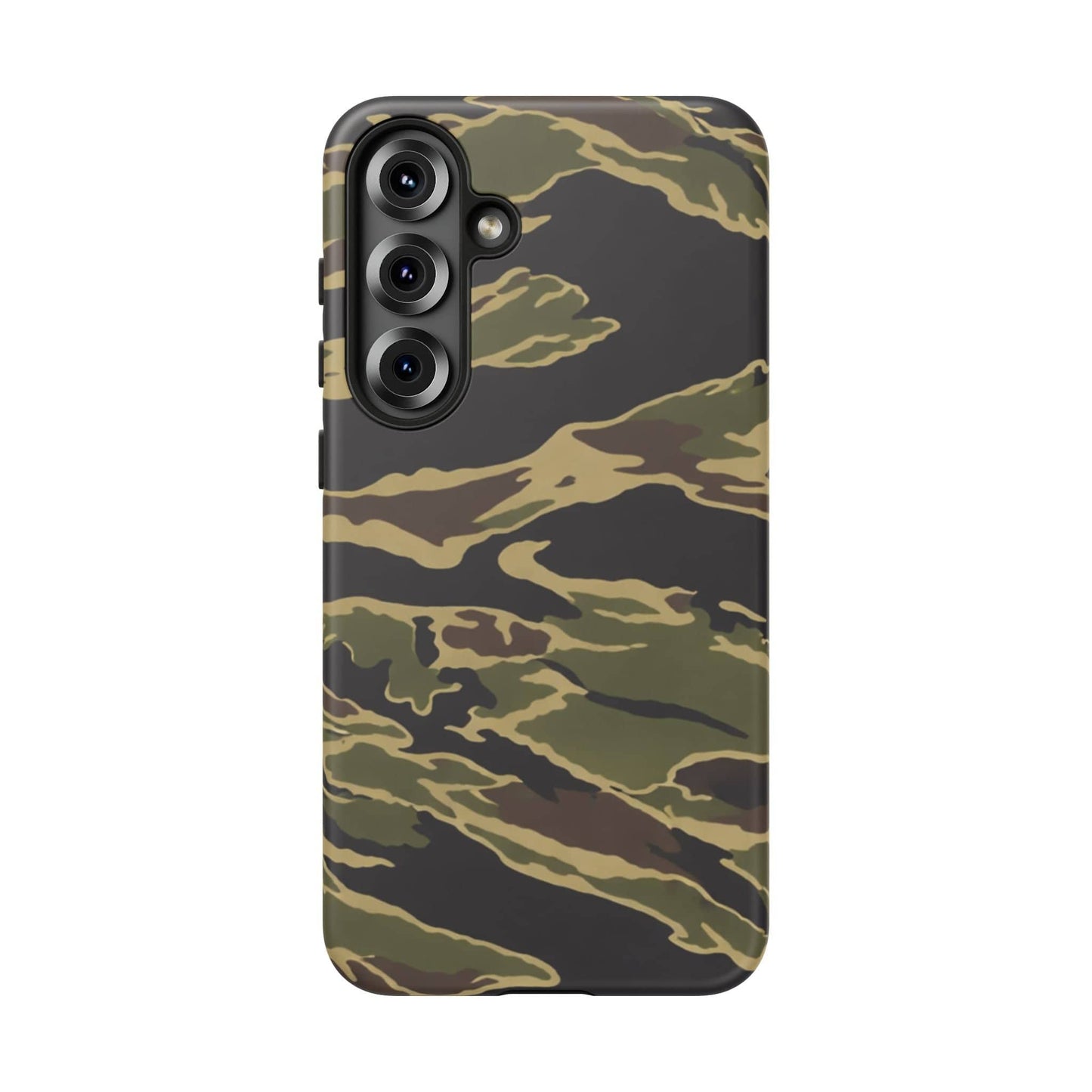 K-Factor Supply Co Tiger Stripe Camo Tough Android Case Samsung Galaxy S25 Plus / Matte