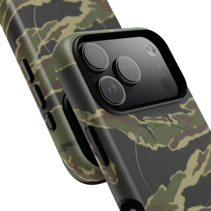 K-Factor Supply Co Tiger Stripe Camo Tough Magnetic iPhone Case