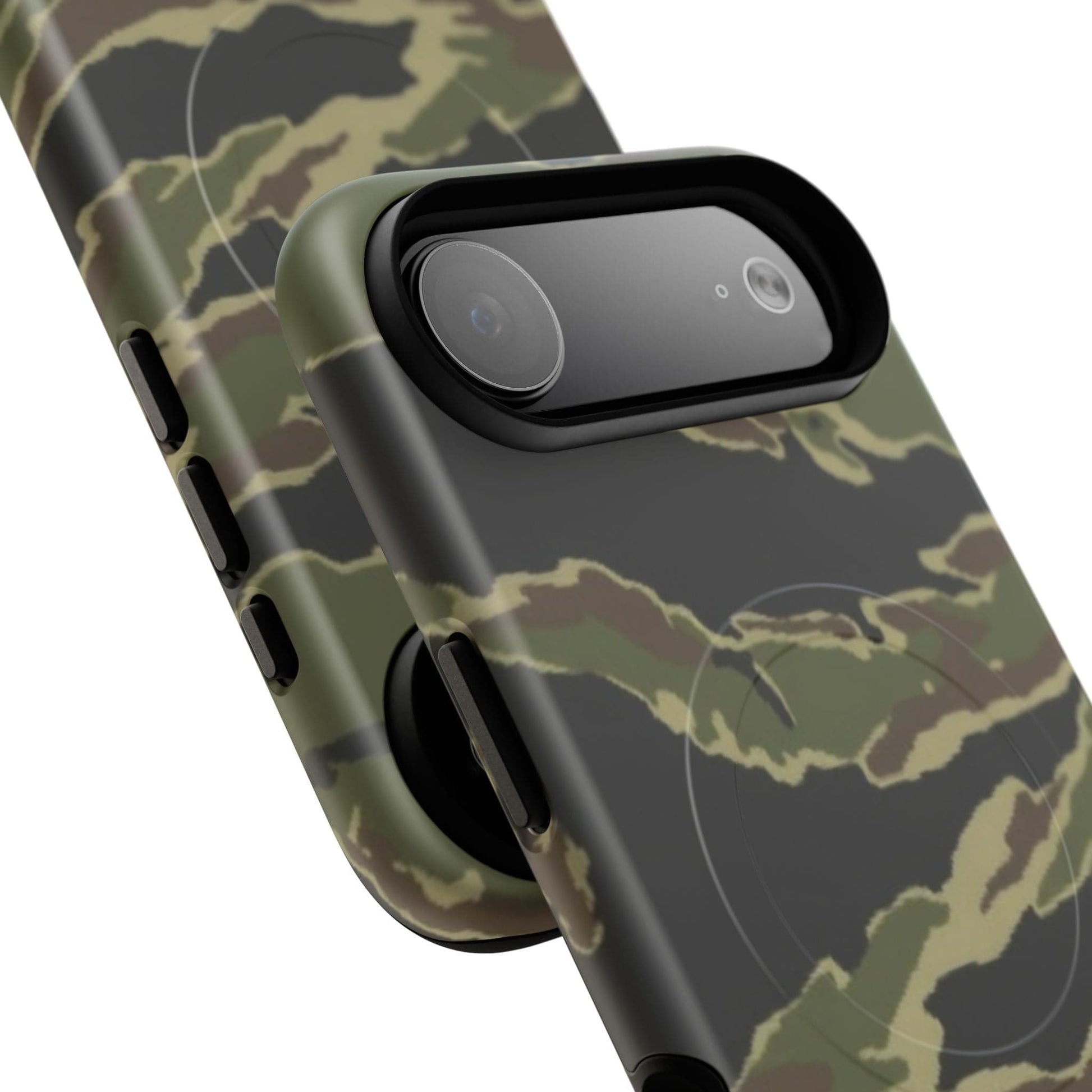 K-Factor Supply Co Tiger Stripe Camo Tough Magnetic iPhone Case