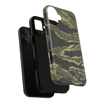 K-Factor Supply Co Tiger Stripe Camo Tough Magnetic iPhone Case