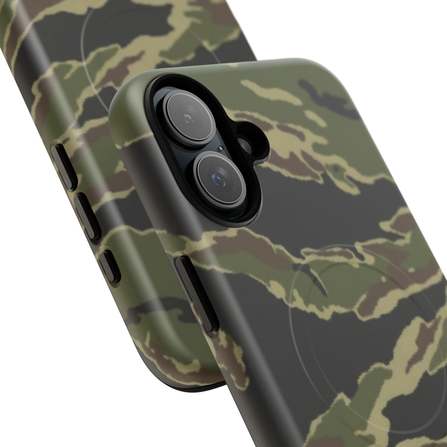 K-Factor Supply Co Tiger Stripe Camo Tough Magnetic iPhone Case