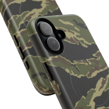 K-Factor Supply Co Tiger Stripe Camo Tough Magnetic iPhone Case
