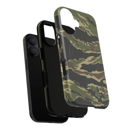 K-Factor Supply Co Tiger Stripe Camo Tough Magnetic iPhone Case