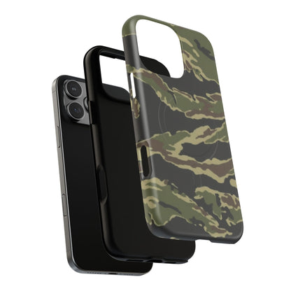 K-Factor Supply Co Tiger Stripe Camo Tough Magnetic iPhone Case