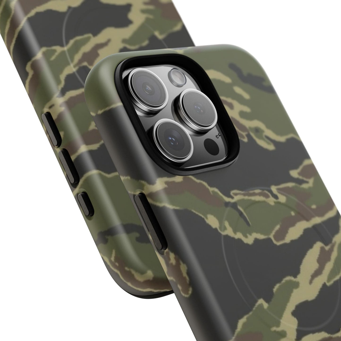 K-Factor Supply Co Tiger Stripe Camo Tough Magnetic iPhone Case