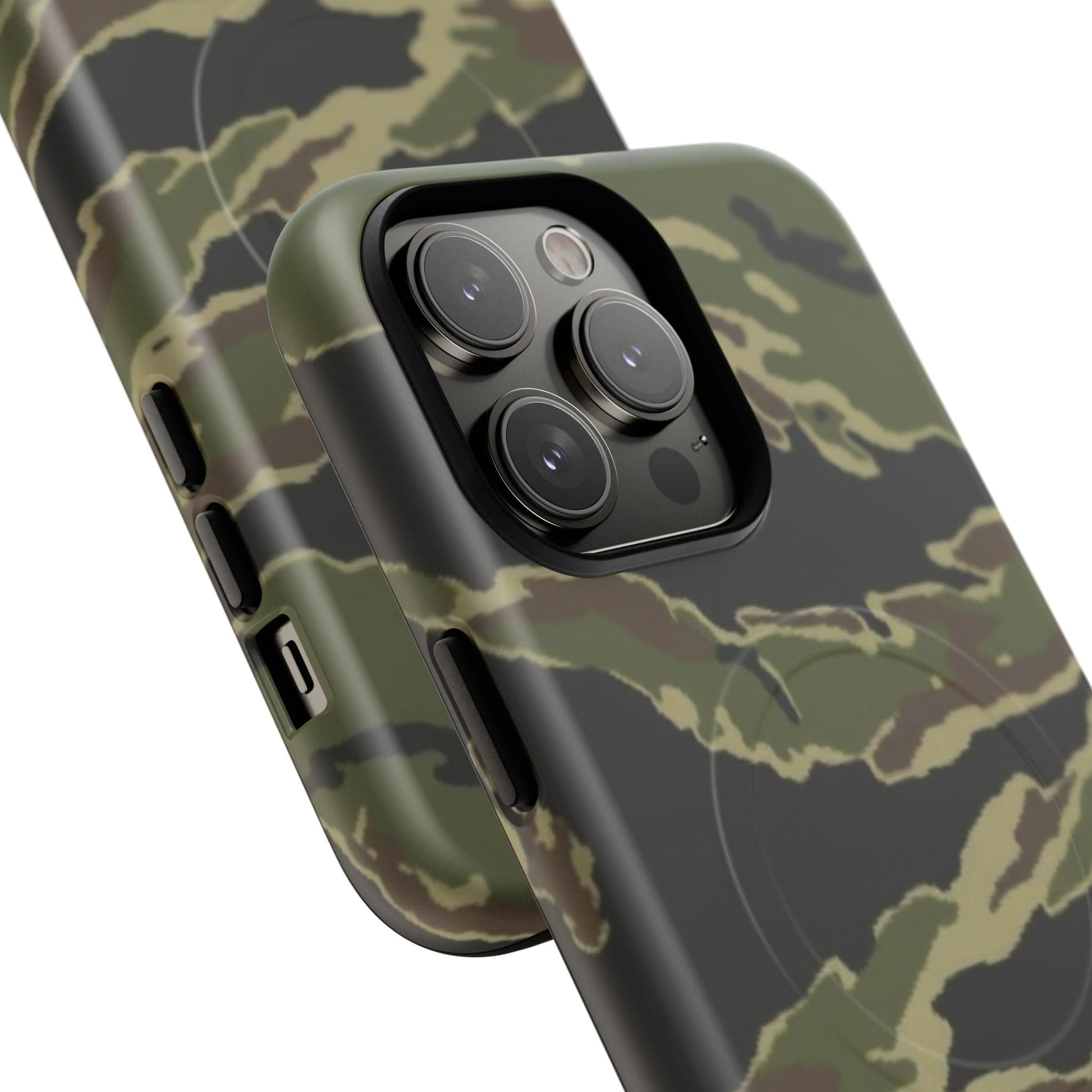 K-Factor Supply Co Tiger Stripe Camo Tough Magnetic iPhone Case