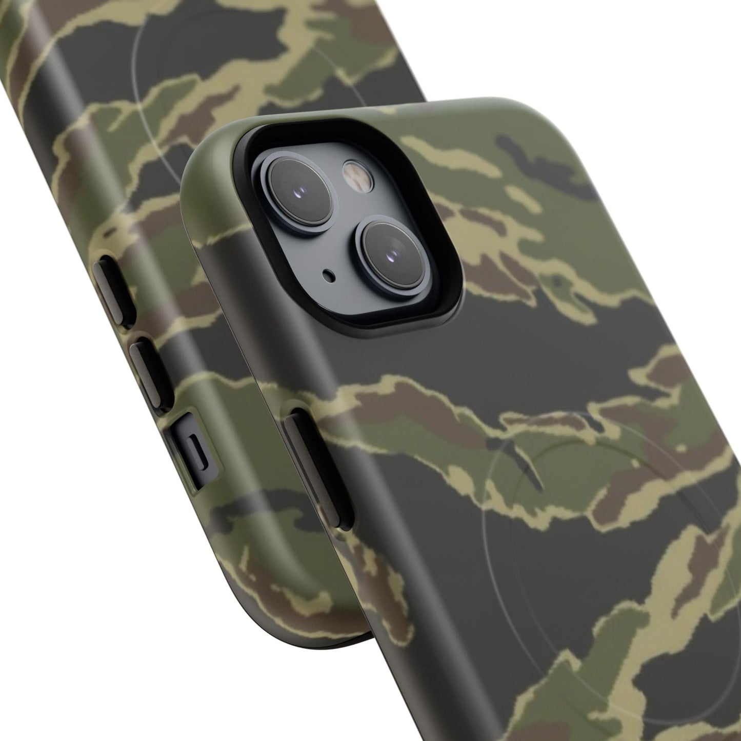 K-Factor Supply Co Tiger Stripe Camo Tough Magnetic iPhone Case