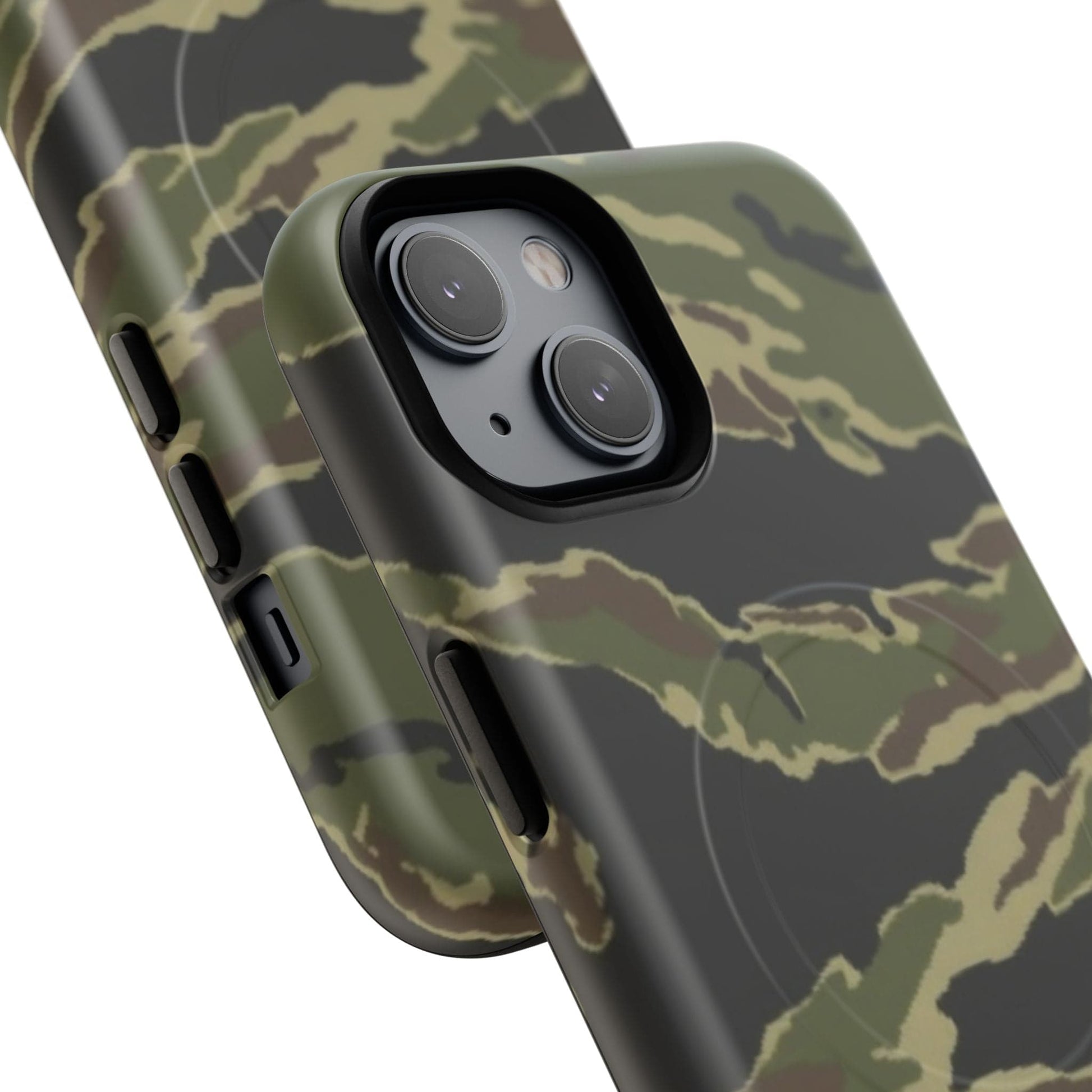 K-Factor Supply Co Tiger Stripe Camo Tough Magnetic iPhone Case