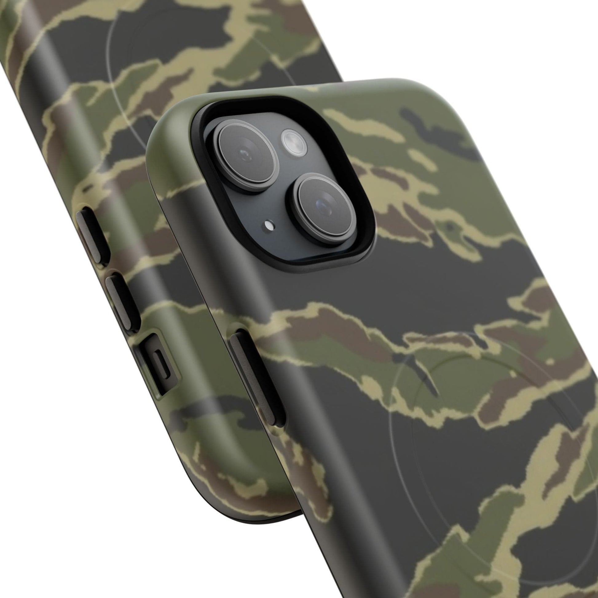 K-Factor Supply Co Tiger Stripe Camo Tough Magnetic iPhone Case