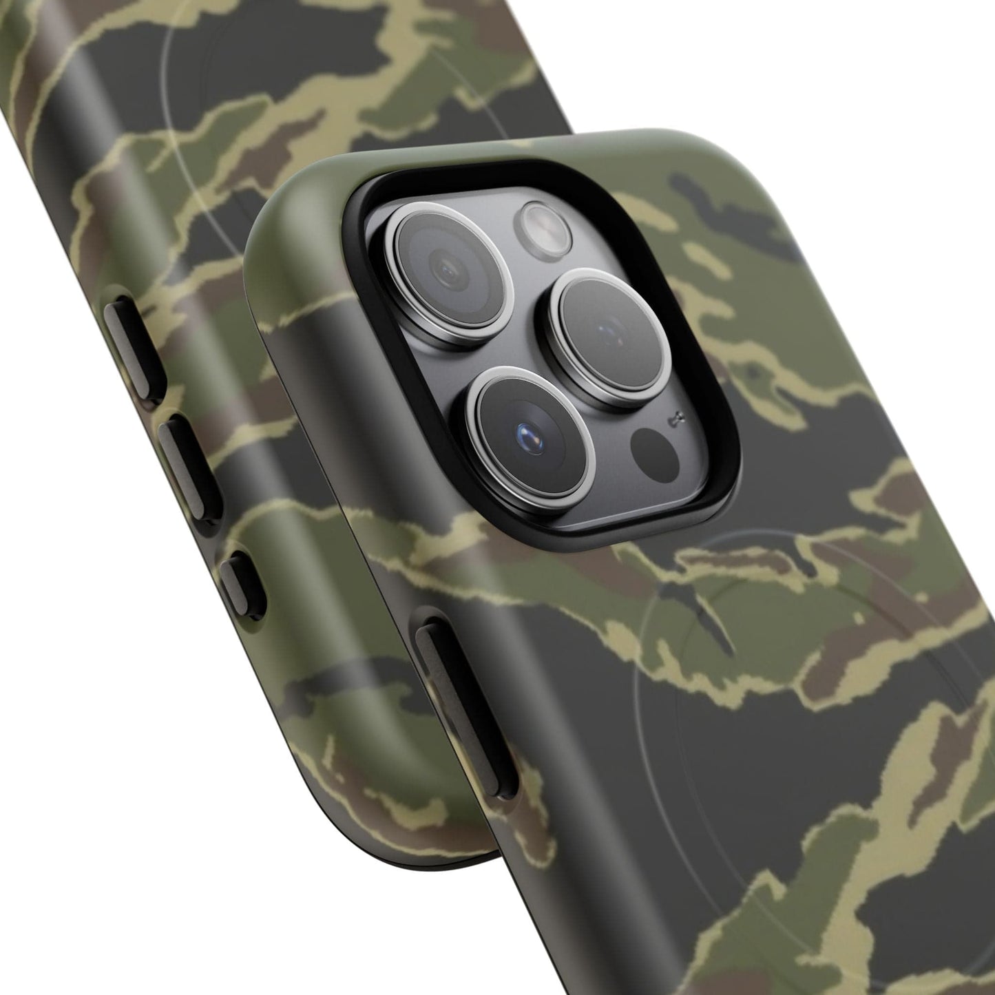 K-Factor Supply Co Tiger Stripe Camo Tough Magnetic iPhone Case