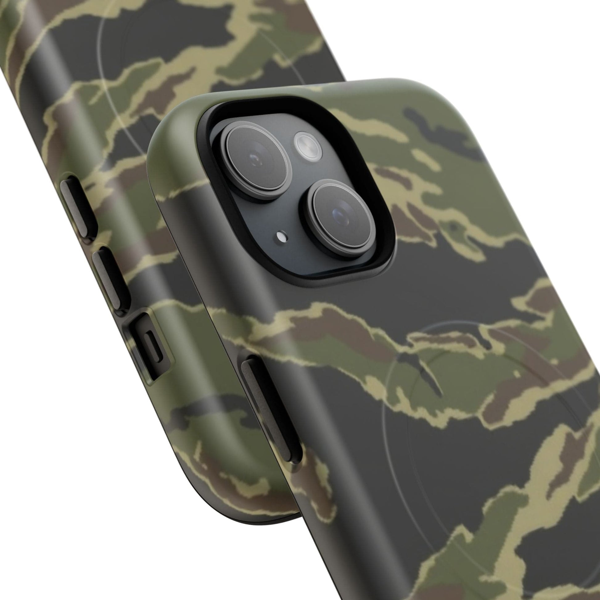 K-Factor Supply Co Tiger Stripe Camo Tough Magnetic iPhone Case