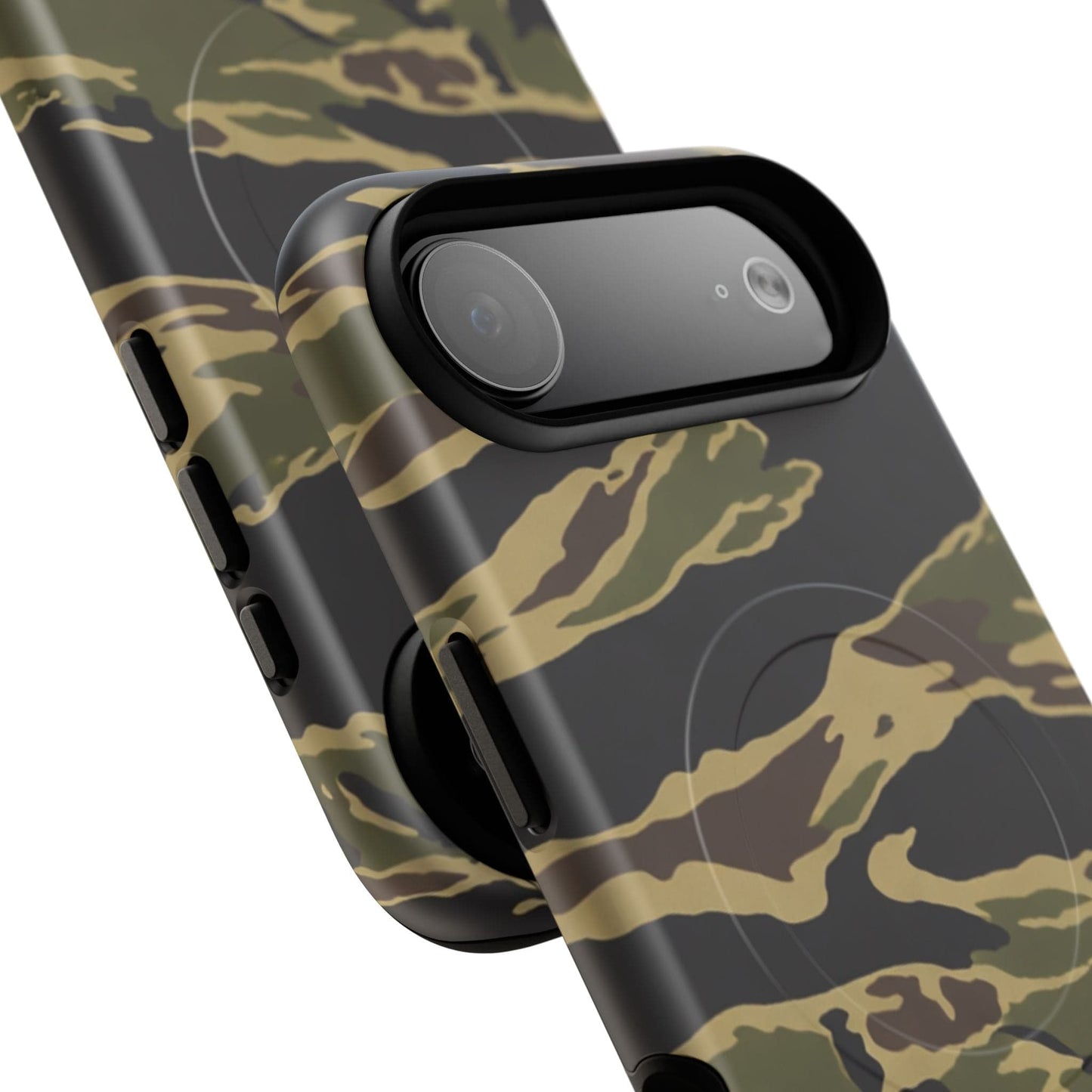 K-Factor Supply Co Tiger Stripe Camo Tough Magnetic iPhone Case