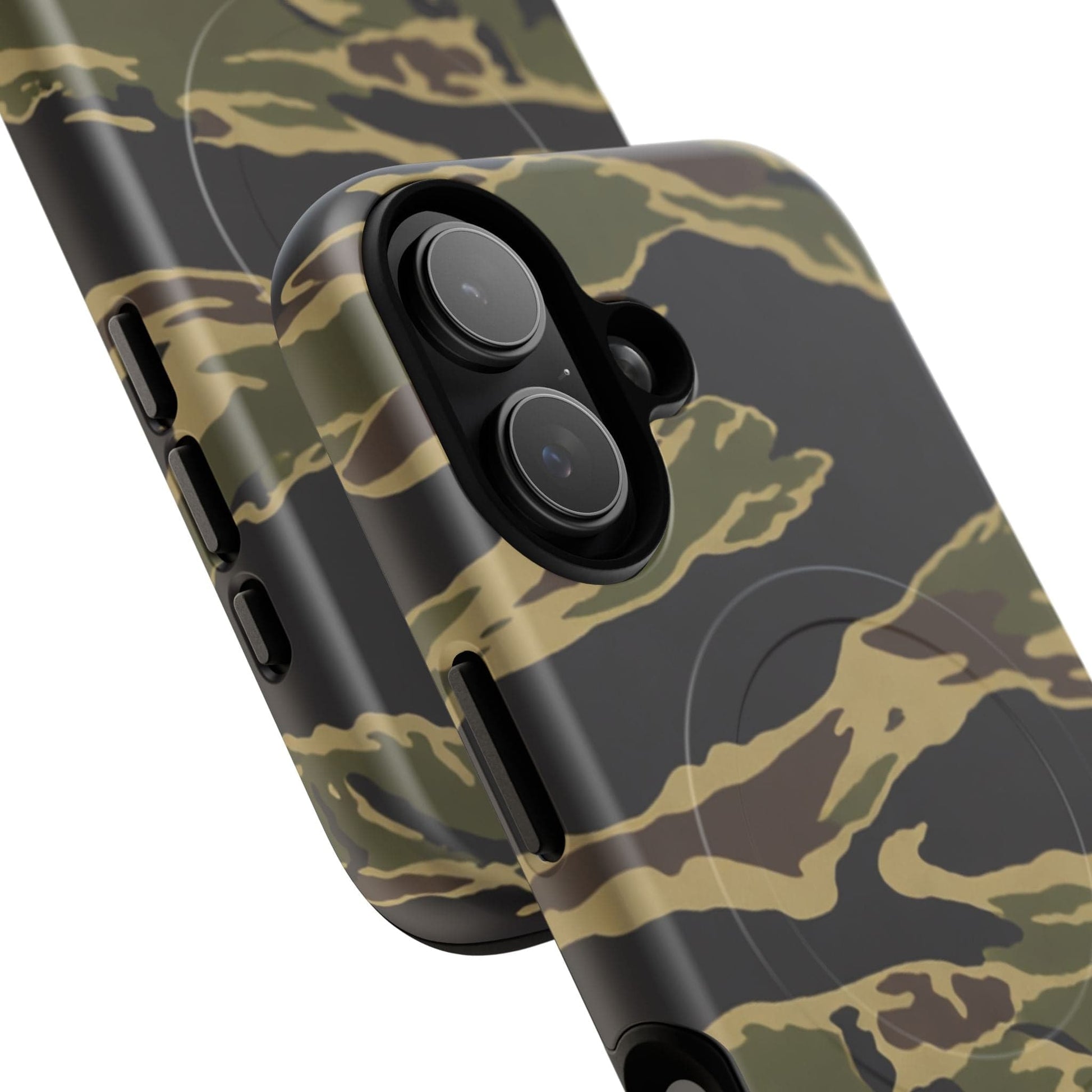 K-Factor Supply Co Tiger Stripe Camo Tough Magnetic iPhone Case