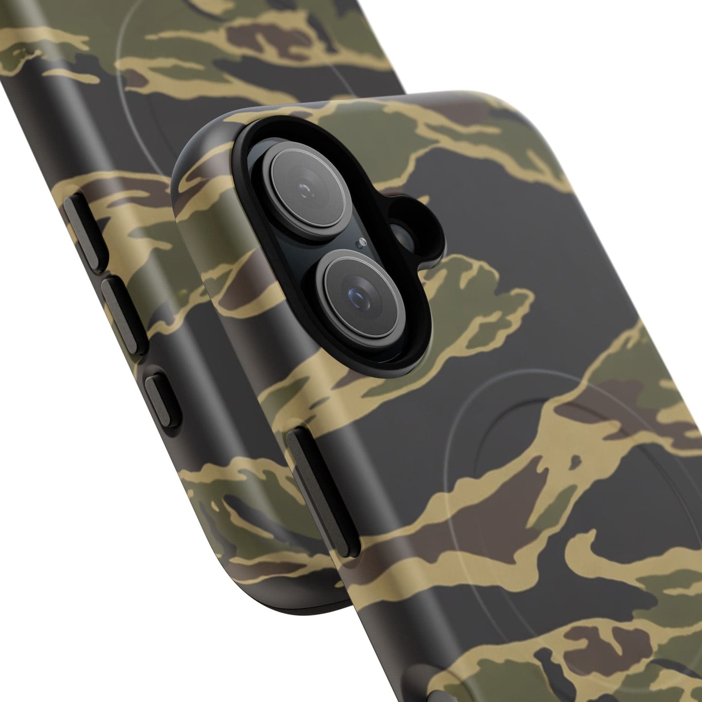 K-Factor Supply Co Tiger Stripe Camo Tough Magnetic iPhone Case