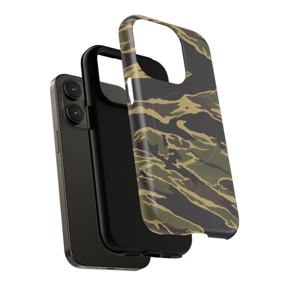 K-Factor Supply Co Tiger Stripe Camo Tough Magnetic iPhone Case