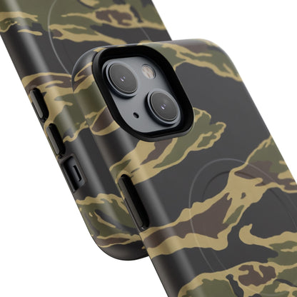 K-Factor Supply Co Tiger Stripe Camo Tough Magnetic iPhone Case